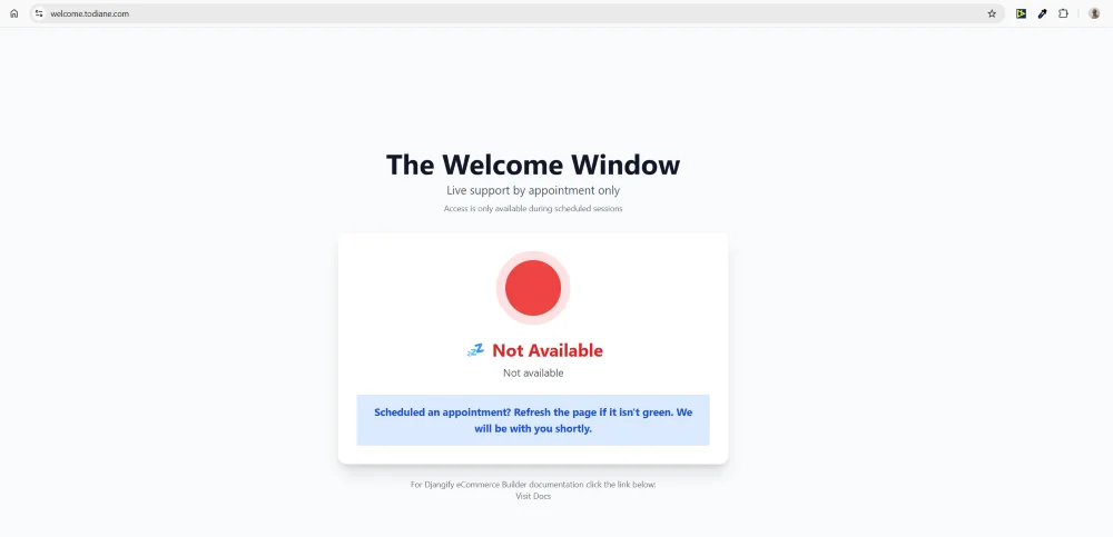 Welcome Window Customer Support